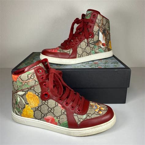 gucci tian high top sneaker 13|Buy Gucci Gg Supreme Shoes: New Releases & Iconic Styles.